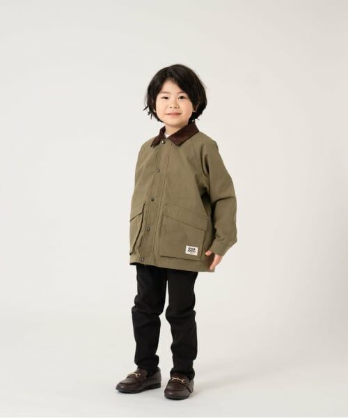 and D.petitmain / アンドディー. プティマイン ブルゾン | 衿コーデュロイジップアップジャケット | 詳細7