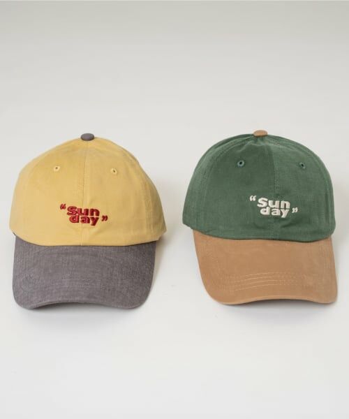 and D.petitmain / アンドディー. プティマイン キャップ | 【Dセレクト】SUNDAY配色キャップ | 詳細3