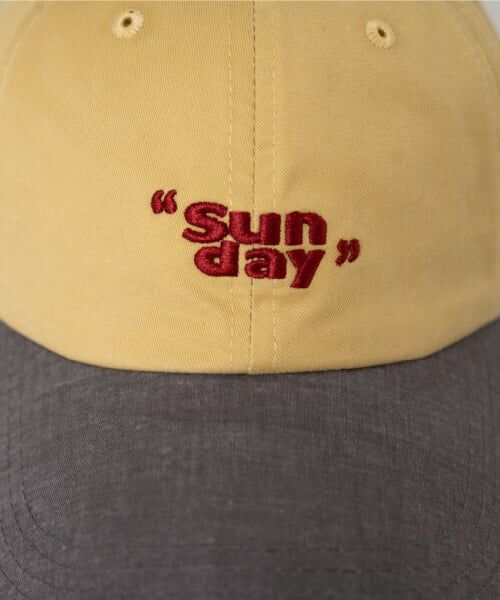 and D.petitmain / アンドディー. プティマイン キャップ | 【Dセレクト】SUNDAY配色キャップ | 詳細4