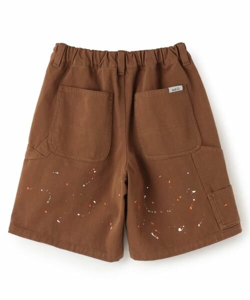 and D.petitmain / アンドディー. プティマイン ショート・ハーフ・半端丈パンツ | ペインターショートパンツ | 詳細1