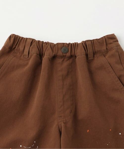 and D.petitmain / アンドディー. プティマイン ショート・ハーフ・半端丈パンツ | ペインターショートパンツ | 詳細2