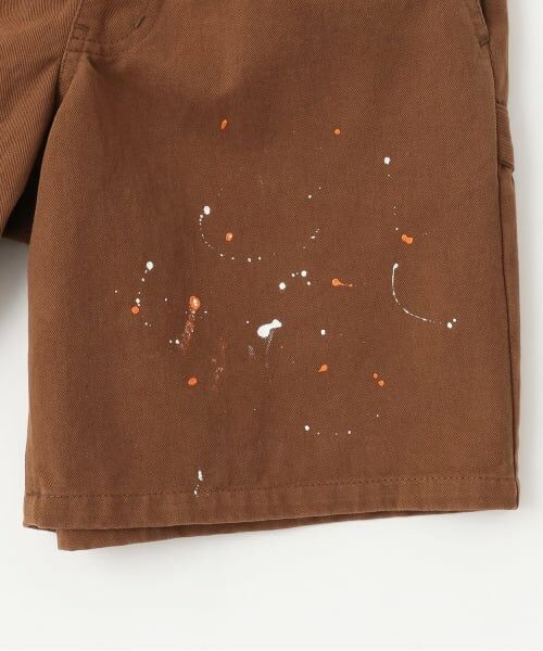 and D.petitmain / アンドディー. プティマイン ショート・ハーフ・半端丈パンツ | ペインターショートパンツ | 詳細5