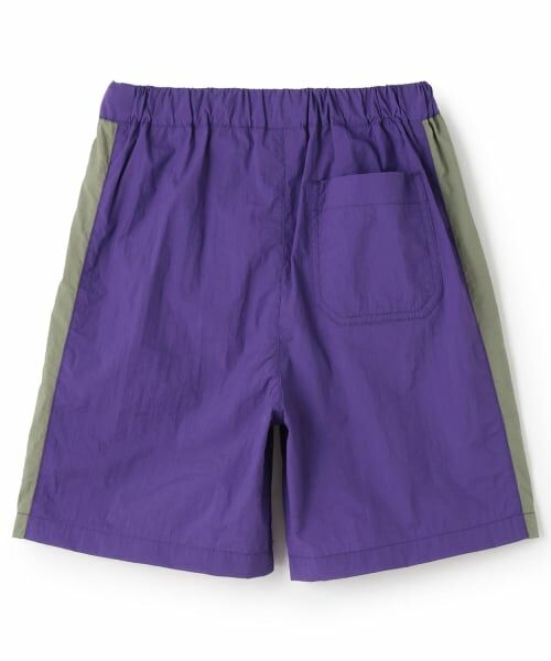 and D.petitmain / アンドディー. プティマイン ショート・ハーフ・半端丈パンツ | ナイロンベーカーハーフパンツ | 詳細1