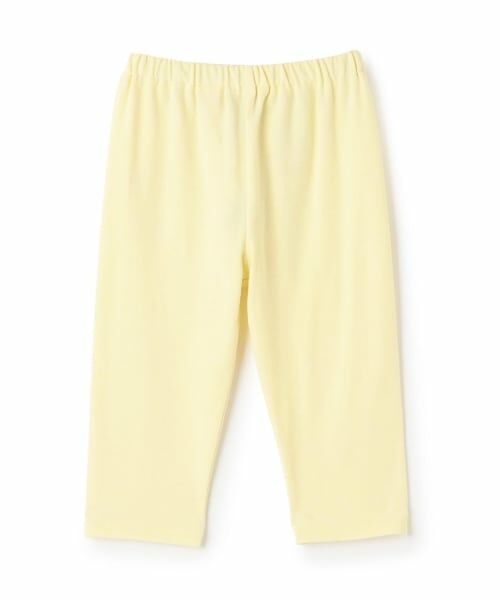 and D.petitmain / アンドディー. プティマイン レギンス・スパッツ | 【365D】防汚加工フライス6分丈レギンス（レモン イエロー）