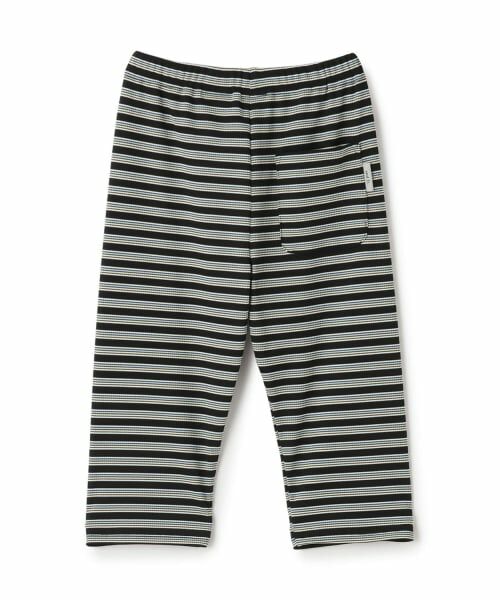 and D.petitmain / アンドディー. プティマイン レギンス・スパッツ | 【365D】リブボーダー6分丈レギンス | 詳細1