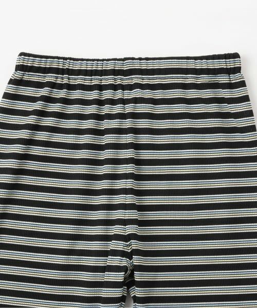 and D.petitmain / アンドディー. プティマイン レギンス・スパッツ | 【365D】リブボーダー6分丈レギンス | 詳細2