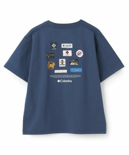 and D.petitmain / アンドディー. プティマイン Tシャツ | 【Columibia】スタックブルックグラフィック S/S T | 詳細1