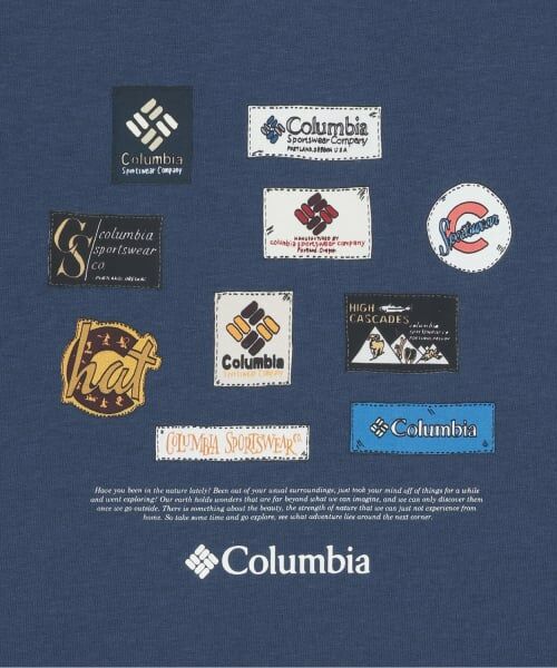 and D.petitmain / アンドディー. プティマイン Tシャツ | 【Columibia】スタックブルックグラフィック S/S T | 詳細7