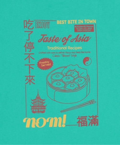 and D.petitmain / アンドディー. プティマイン Tシャツ | 【365D】DINER半袖T | 詳細8