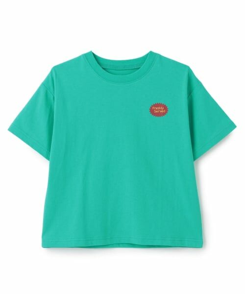 and D.petitmain / アンドディー. プティマイン Tシャツ | 【365D】DINER半袖T（グリーン）