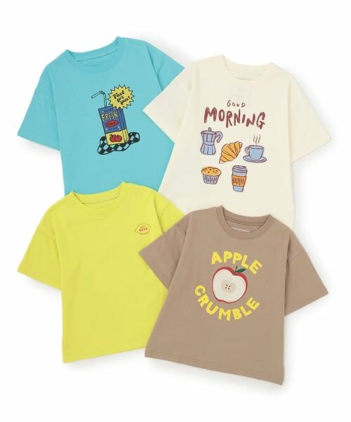 and D.petitmain / アンドディー. プティマイン Tシャツ | 【365D】YUMMY半袖T | 詳細8