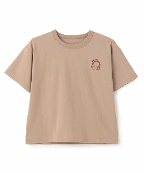 and D.petitmain / アンドディー. プティマイン Tシャツ | 【365D】OFUZAKE半袖T（ベージュ）