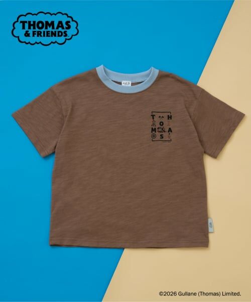 and D.petitmain / アンドディー. プティマイン Tシャツ | 【きかんしゃトーマス】KIDSリラックスリンガー半袖T | 詳細2