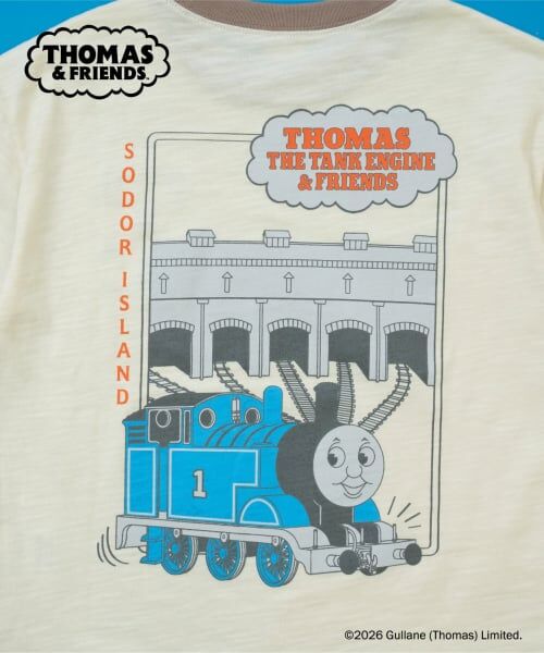 and D.petitmain / アンドディー. プティマイン Tシャツ | 【きかんしゃトーマス】KIDSリラックスリンガー半袖T | 詳細3