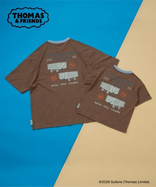 and D.petitmain / アンドディー. プティマイン Tシャツ | 【きかんしゃトーマス】KIDSリラックスリンガー半袖T | 詳細8