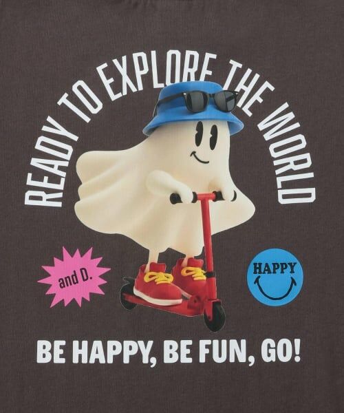 and D.petitmain / アンドディー. プティマイン Tシャツ | アソートSOFVIプリント半袖Tシャツ | 詳細14