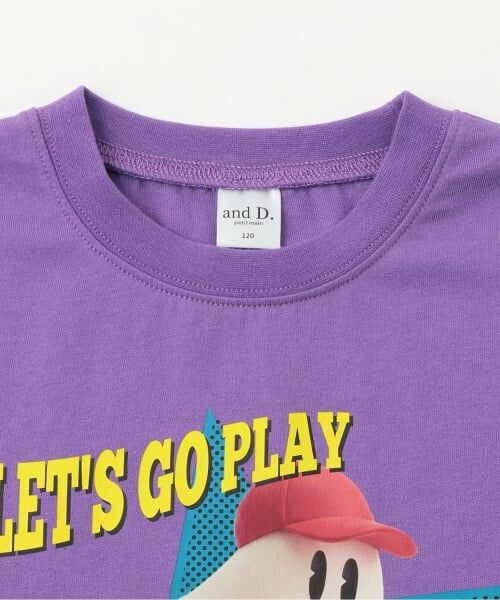 and D.petitmain / アンドディー. プティマイン Tシャツ | アソートSOFVIプリント半袖Tシャツ | 詳細2
