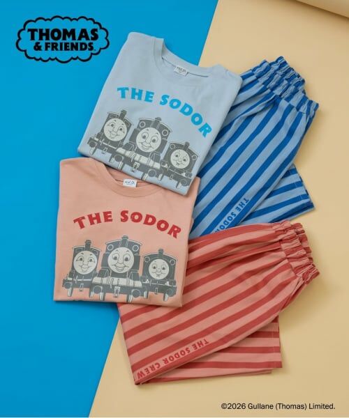 and D.petitmain / アンドディー. プティマイン その他トップス | 【きかんしゃトーマス】リラックスSETUP | 詳細24