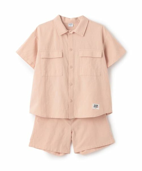 and D.petitmain / アンドディー. プティマイン シャツ・ブラウス | ワイドシルエットセットアップ（ピンク）