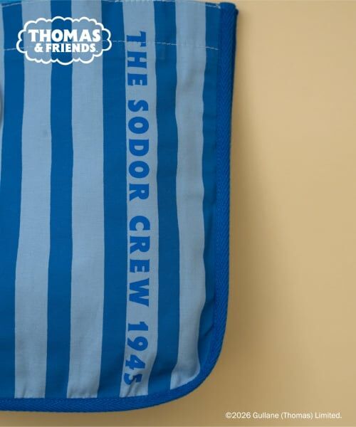 and D.petitmain / アンドディー. プティマイン トートバッグ | 【きかんしゃトーマス】チャーム付きストライプミニトート | 詳細3