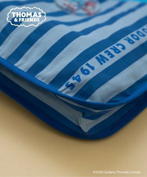 and D.petitmain / アンドディー. プティマイン トートバッグ | 【きかんしゃトーマス】チャーム付きストライプミニトート | 詳細5