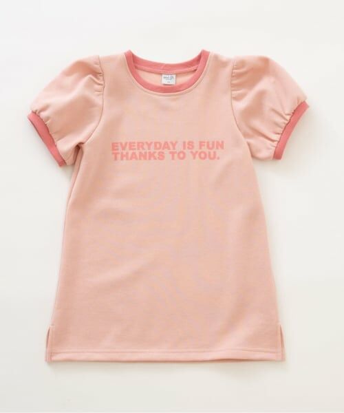 and D.petitmain / アンドディー. プティマイン ミニ丈・ひざ丈ワンピース | 鹿の子リンガーワンピース | 詳細10