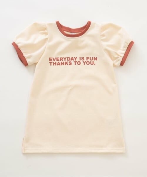 and D.petitmain / アンドディー. プティマイン ミニ丈・ひざ丈ワンピース | 鹿の子リンガーワンピース | 詳細12