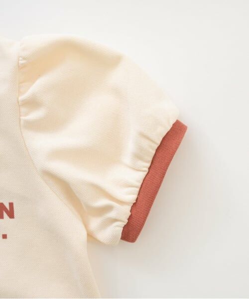 and D.petitmain / アンドディー. プティマイン ミニ丈・ひざ丈ワンピース | 鹿の子リンガーワンピース | 詳細16