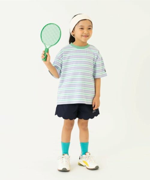 and D.petitmain / アンドディー. プティマイン ショート・ハーフ・半端丈パンツ | 【水陸両用】スソスカラップショートパンツ | 詳細4