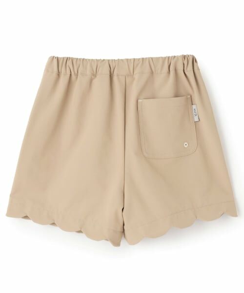 and D.petitmain / アンドディー. プティマイン ショート・ハーフ・半端丈パンツ | 【水陸両用】スソスカラップショートパンツ | 詳細9