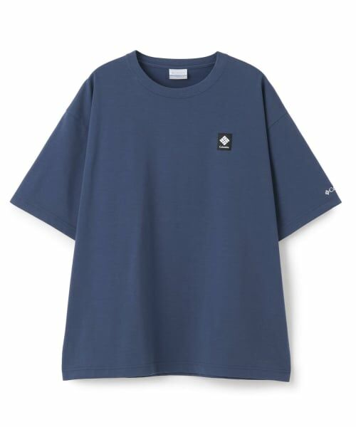 and D.petitmain / アンドディー. プティマイン Tシャツ | 【親子リンク】【Columibia】Dadスタックブルックグラフィック S/S T（ブルー）