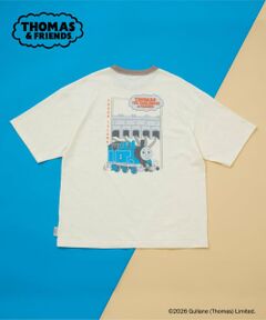 and D.petitmain / アンドディー. プティマイン Tシャツ | 【きかんしゃトーマス】Dadヴィンテージ風リラックス半袖T