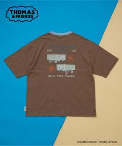 and D.petitmain / アンドディー. プティマイン Tシャツ | 【きかんしゃトーマス】Dadヴィンテージ風リラックス半袖T