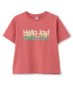 and D.petitmain / アンドディー. プティマイン Tシャツ | USED風加工ロゴ半袖T