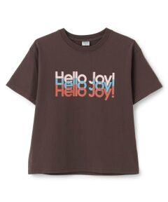 and D.petitmain / アンドディー. プティマイン Tシャツ | USED風加工ロゴ半袖T