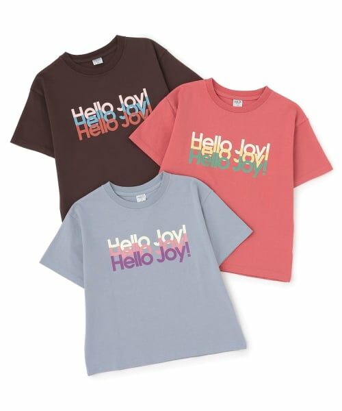 and D.petitmain / アンドディー. プティマイン Tシャツ | 【親子リンク】USED風加工ロゴ半袖T | 詳細20