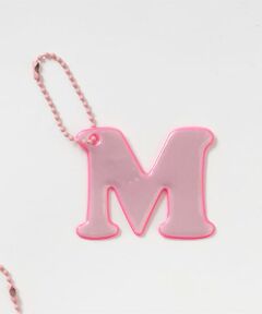 and D.petitmain / アンドディー. プティマイン チャーム | あんしんアルファベットリフレクターチャーム（ピンク）