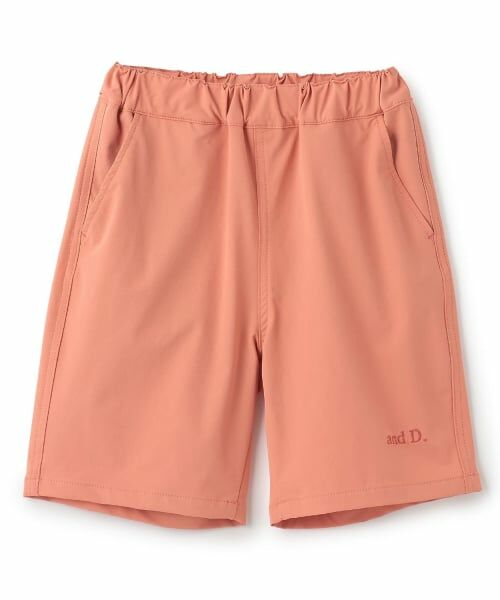 and D.petitmain / アンドディー. プティマイン ショート・ハーフ・半端丈パンツ | 【水陸両用】どこでもカラフルショートパンツ（ピンク）