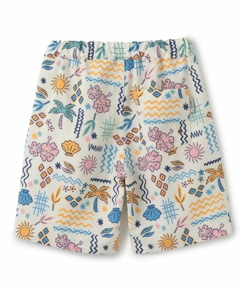 and D.petitmain / アンドディー. プティマイン ショート・ハーフ・半端丈パンツ | 【水陸両用】【SETUP可】総ガラショートパンツ | 詳細1