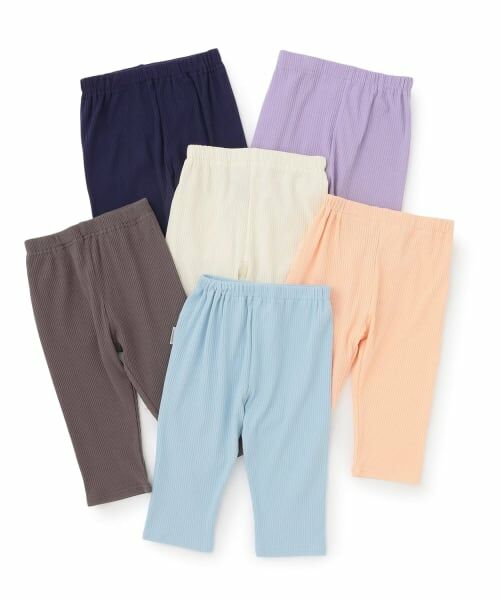 and D.petitmain / アンドディー. プティマイン レギンス・スパッツ | 【365D】防汚加工リブレギンス6ブ | 詳細6