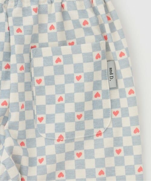 and D.petitmain / アンドディー. プティマイン レギンス・スパッツ | 【365D】防汚加工フライス柄レギンス6ブ | 詳細6