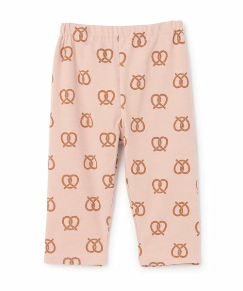 and D.petitmain / アンドディー. プティマイン レギンス・スパッツ | 【365D】防汚加工フライス柄レギンス6ブ（ライト ピンク）