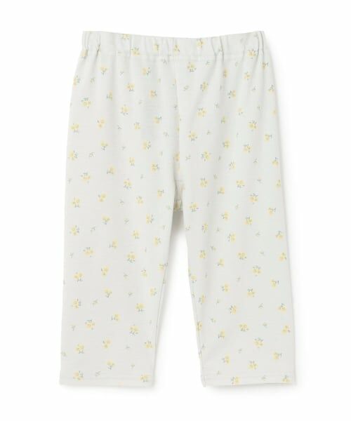 and D.petitmain / アンドディー. プティマイン レギンス・スパッツ | 【365D】防汚加工フライス柄レギンス6ブ（ライト ブルー）