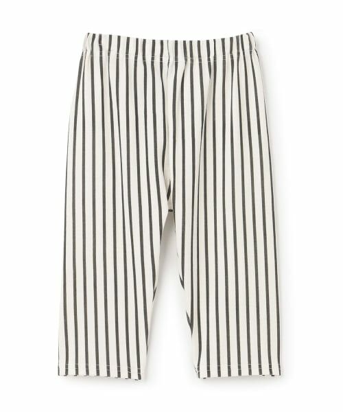 and D.petitmain / アンドディー. プティマイン レギンス・スパッツ | 【365D】防汚加工フライス柄レギンス6ブ（黒）