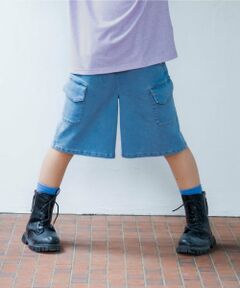 and D.petitmain / アンドディー. プティマイン ショート・ハーフ・半端丈パンツ | カーゴハーフパンツ