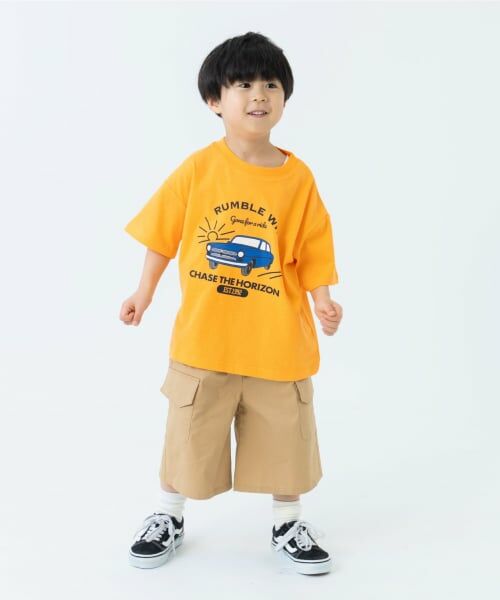 and D.petitmain / アンドディー. プティマイン ショート・ハーフ・半端丈パンツ | カーゴハーフパンツ | 詳細1