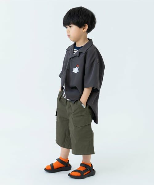 and D.petitmain / アンドディー. プティマイン ショート・ハーフ・半端丈パンツ | カーゴハーフパンツ | 詳細7