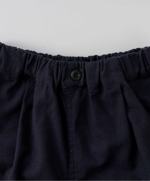 and D.petitmain / アンドディー. プティマイン ショート・ハーフ・半端丈パンツ | タック入り８分丈クロップドパンツ | 詳細11