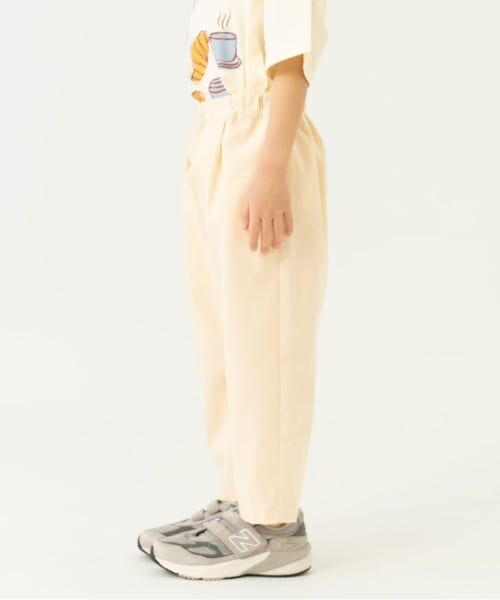 and D.petitmain / アンドディー. プティマイン ショート・ハーフ・半端丈パンツ | タック入り８分丈クロップドパンツ | 詳細2