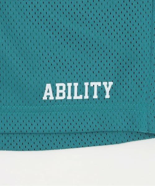 and D.petitmain / アンドディー. プティマイン ショート・ハーフ・半端丈パンツ | メッシュショートパンツ | 詳細5